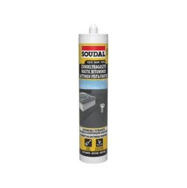 Клей битумный для кровли Roof Repair Soudal
